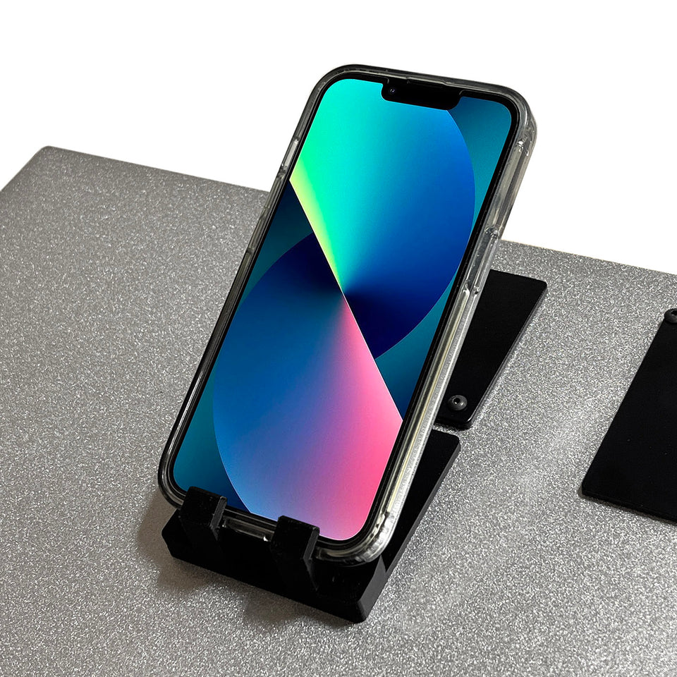 Urbann - Smartphone black stand module for lecterns