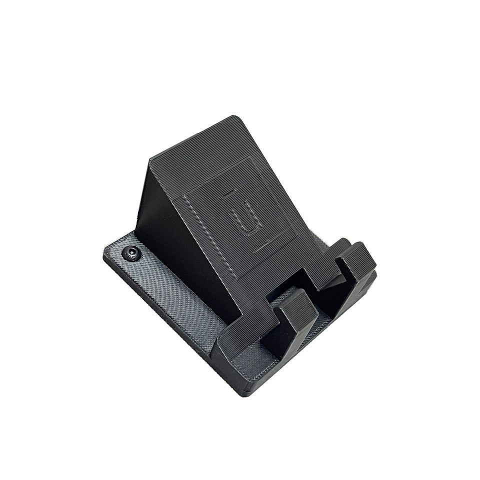 Urbann - Smartphone black stand module for lecterns - side