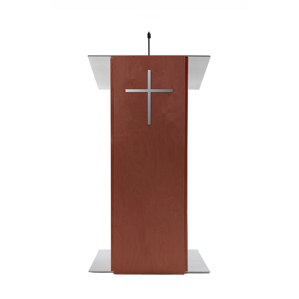 K2 lectern / podium - Full Mahogany - Church