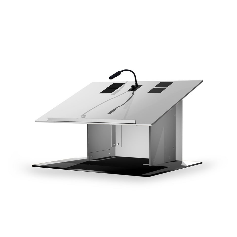K8 Tabletop lectern / podium from Urbann Products rear view