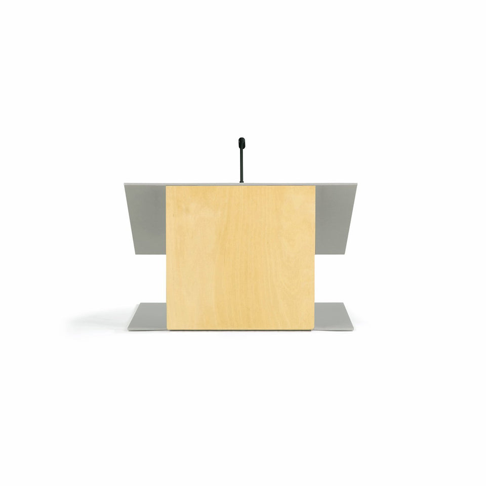K9 Table lectern / wooden podium from Urbann Products - front view