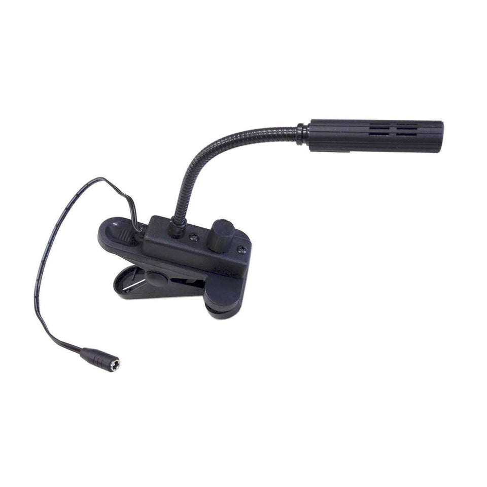 LED reading light with clip