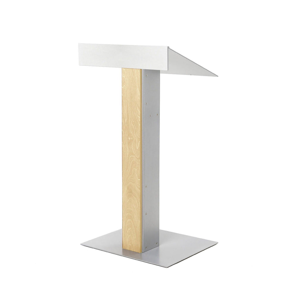 Y55 lectern / podium from Urbann Products - Natural - side view
